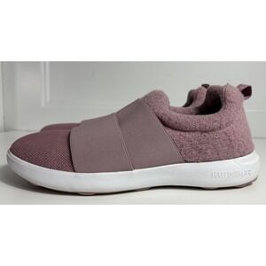 Haflinger Jump Men's Pink Wool Felt Sneakers Mule Size 7.5 Natural Fiber Comfort
